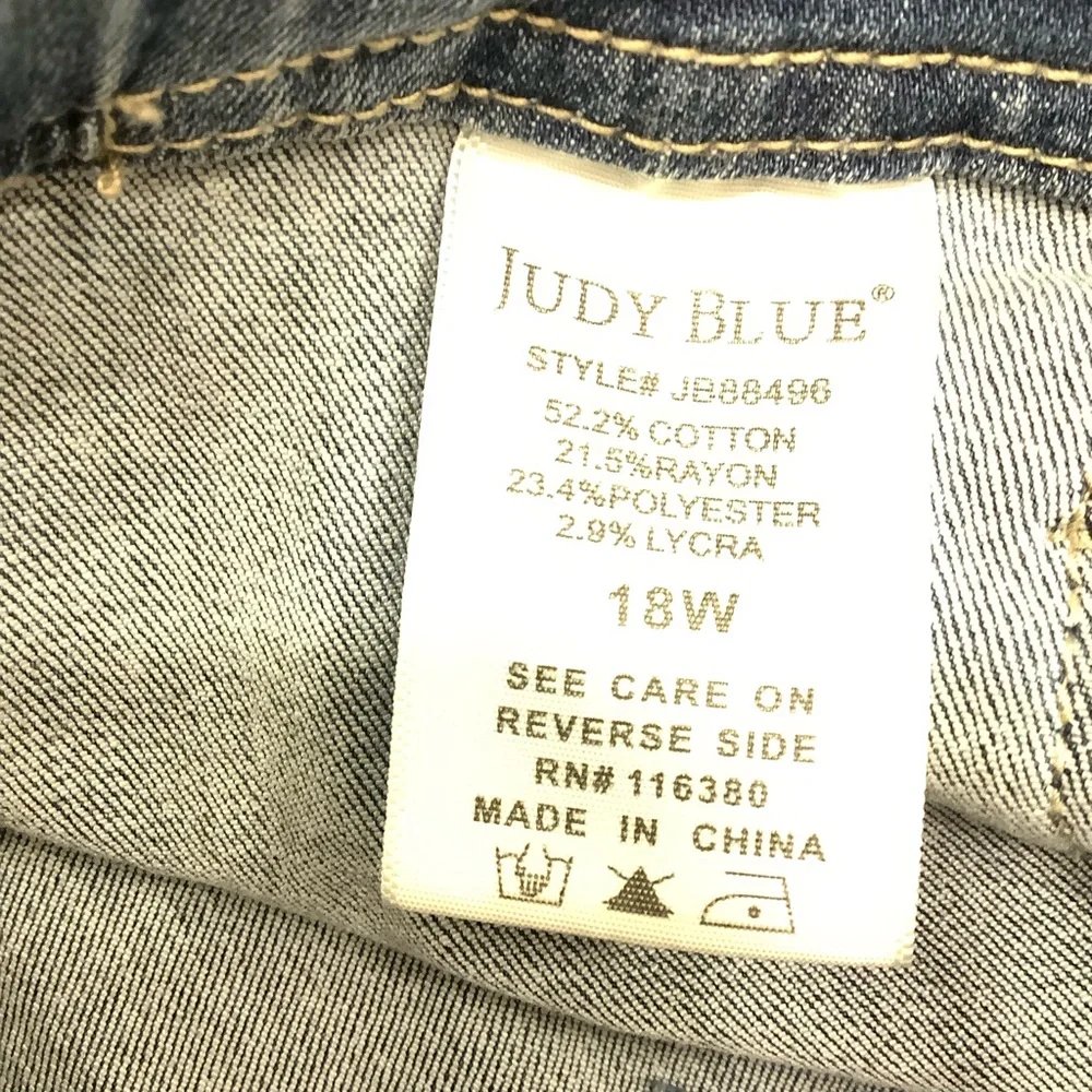 Judy Blue Stretchy Drawstring Tie Jogger Jeans High Rise